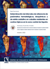 Tesis doctoral de Arnzazu Buenda Andrs: Determinacin de intervalos de referencia de parmetros hematolgicos, bioqumicos y de estrs oxidativo en caballos residentes en centros hpicos en la zona central de Espaa